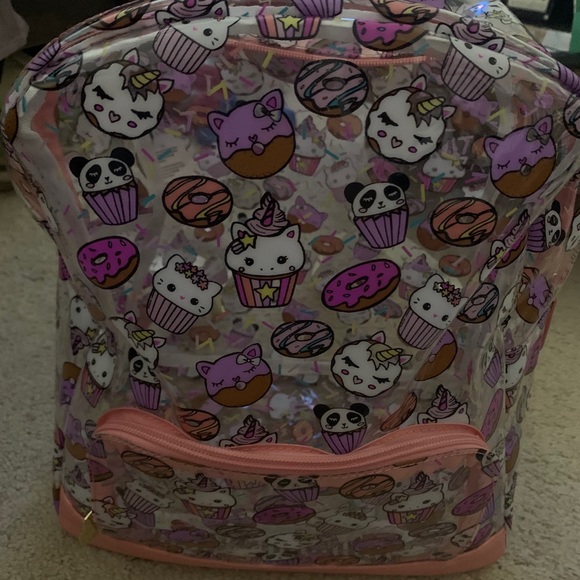 Luv Betsey Clear Backpack - Picture 1 of 4